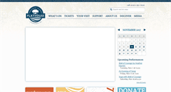 Desktop Screenshot of 1000islandsplayhouse.com